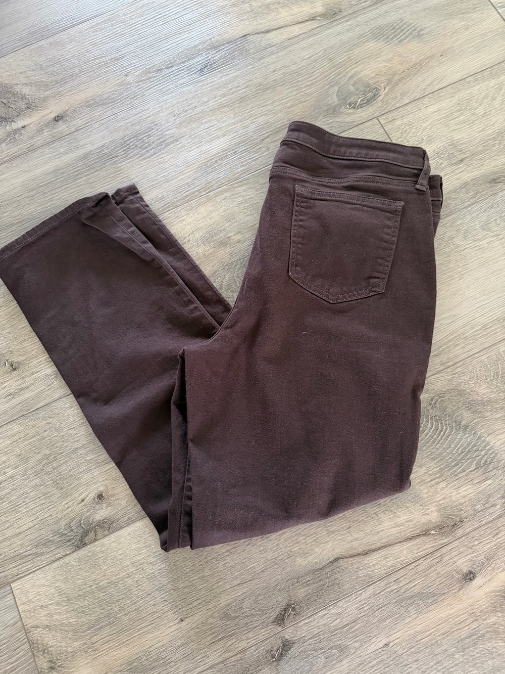 Chico's Women's Skinny Jeans in Deep Chocolate Brown